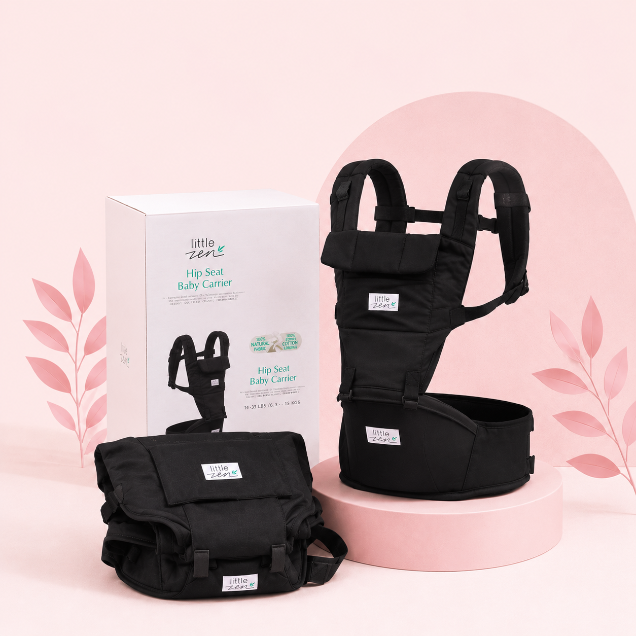 Little Zen 4 in 1 Carrier (Black)